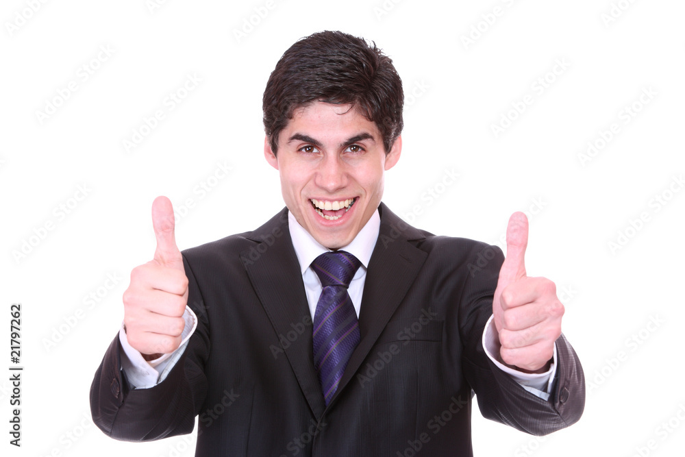 friendly business man friendly business man