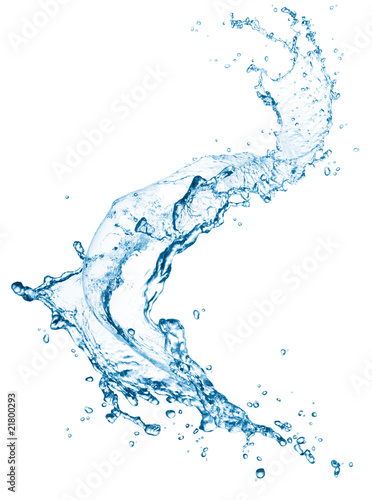 Fototapeta water splash