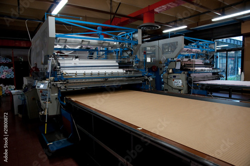 Industria tessile: piazzamento e taglio automatico