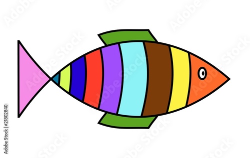 simplistic fish