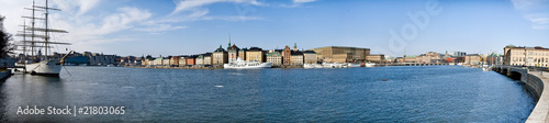 Panorama palais royal à Stockholm
