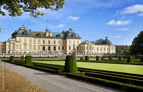 The castle of Drottningholm photo