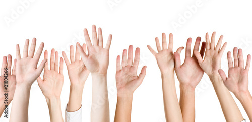 hands isolated