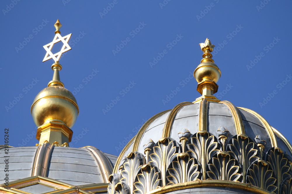 Fototapeta premium Jüdische Synagoge in berlin