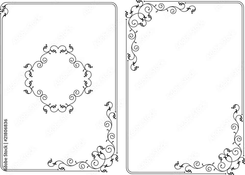 Frame Design Stock Vector | Adobe Stock