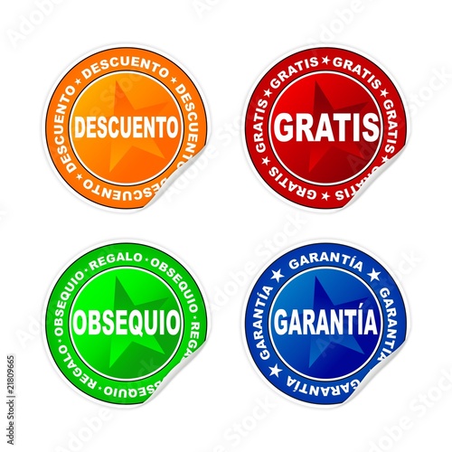 ETIQUETAS VECTOR