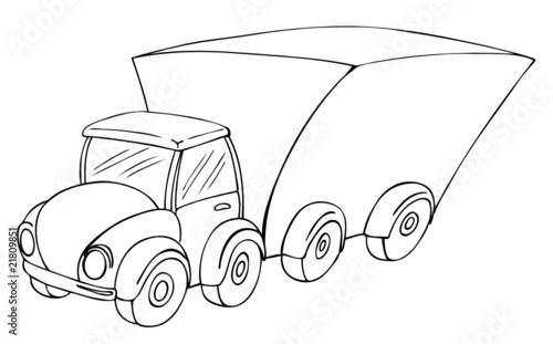 LKW, Umzug, Transport, Truck, Lastwagen, Transporter
