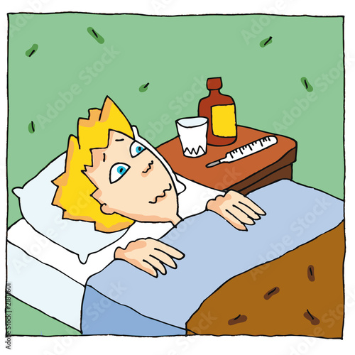 Je suis malade!