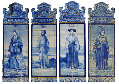 фотографія trajes azulejo