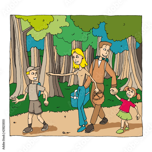 Promenade en forêt