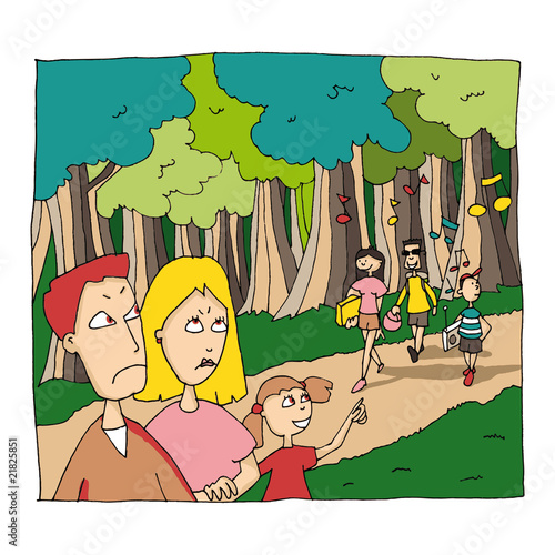 Promenade gâchée