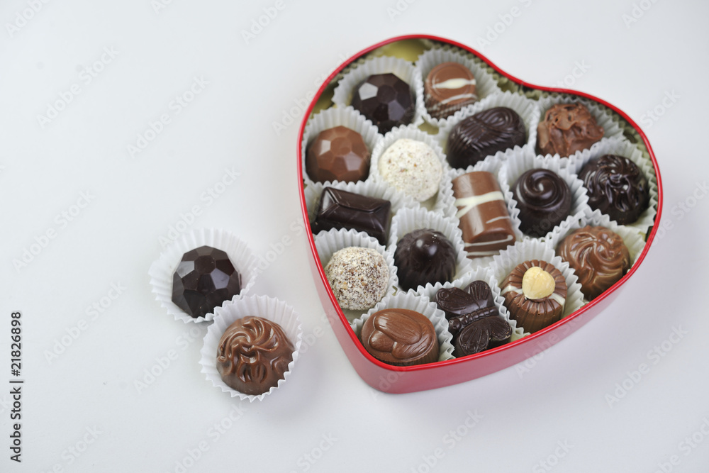 chocolate and praline chocolate and praline