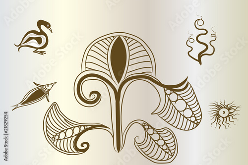 minoan flora designs