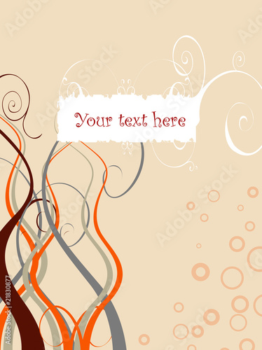 Abstract vintage background vector