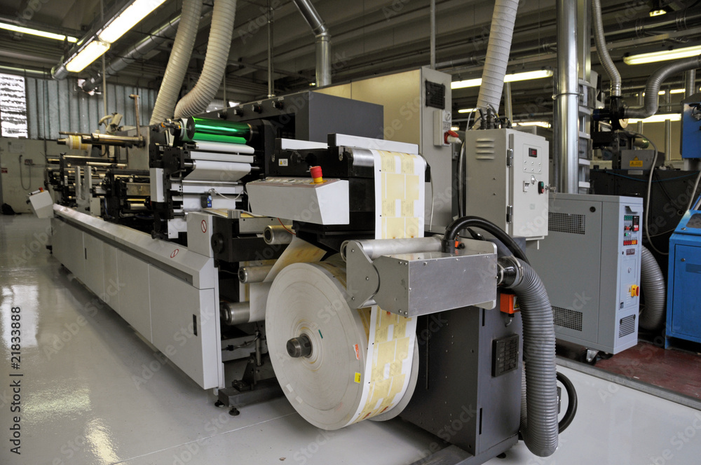 Stampa flessografica (flexo) di etichette adesive