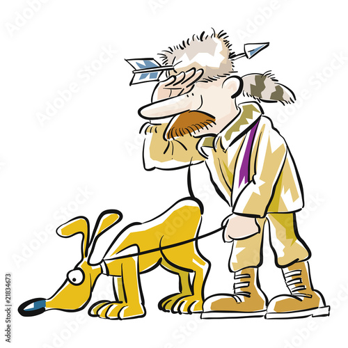 Scout mit Hund