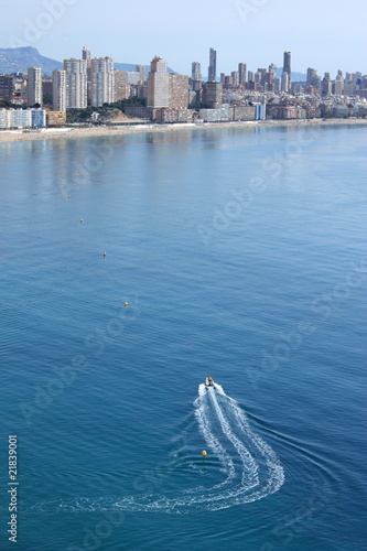 Benidorm,playa de poniente photo