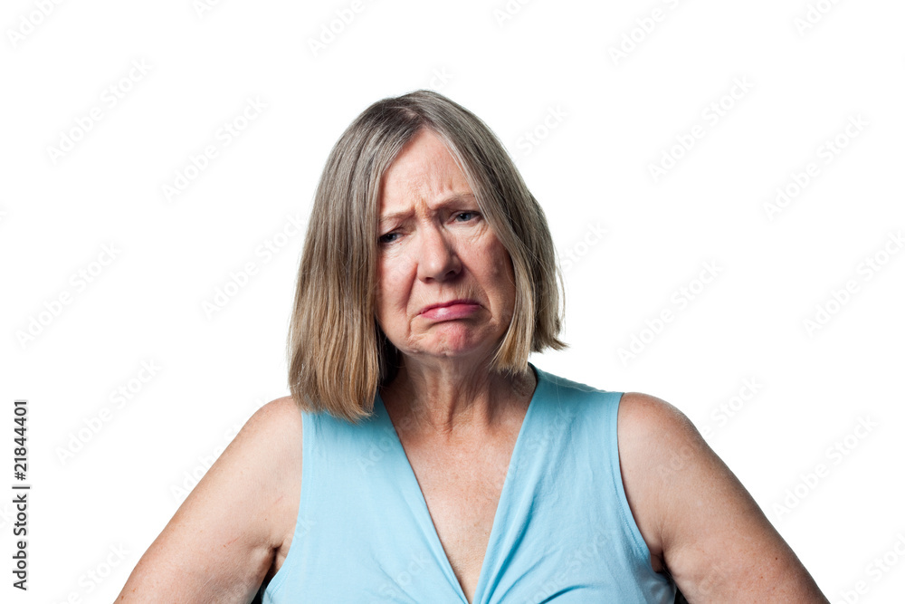 Upset lady Upset lady