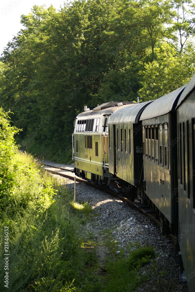 Naklejka premium Zugfahrt
