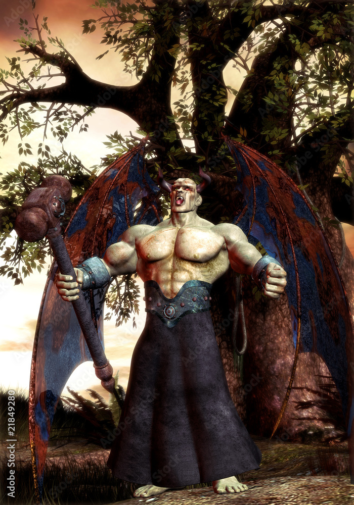 fantasy demon warrior fantasy demon warrior
