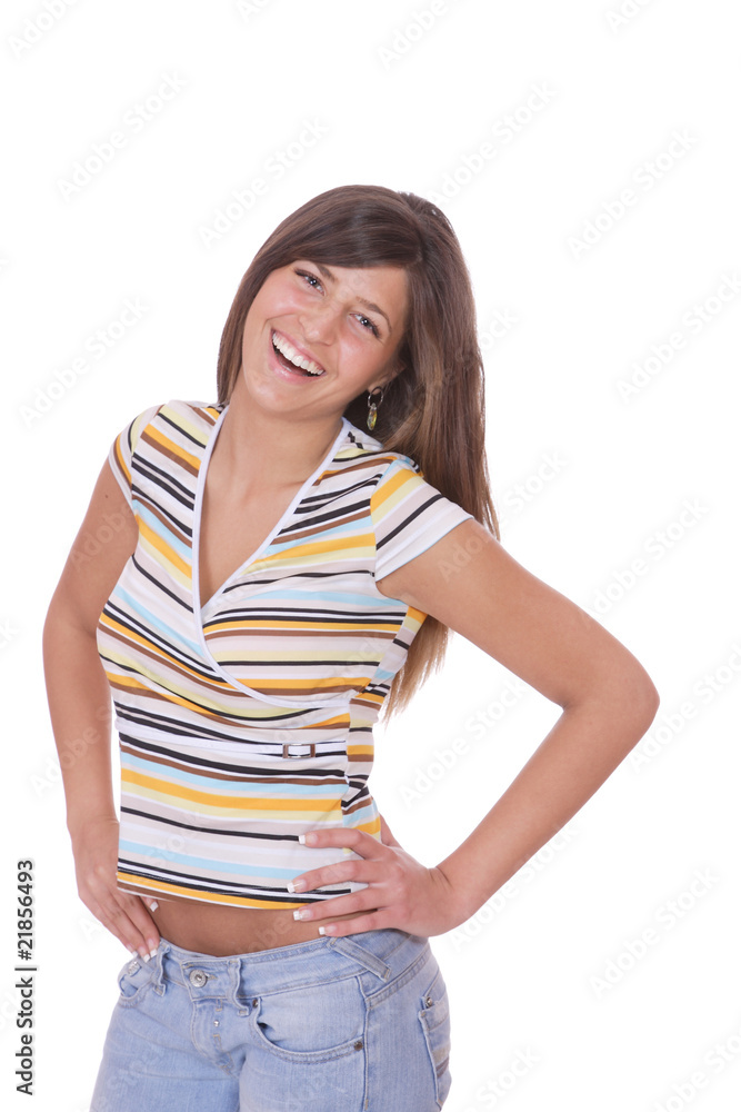 Fototapeta premium Beautiful young woman