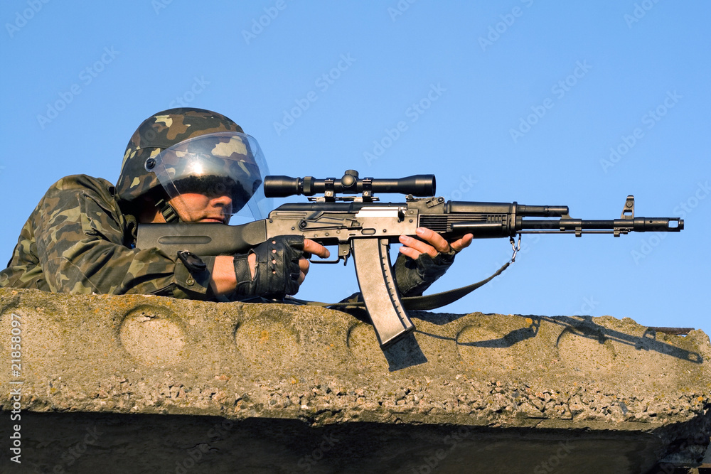Fototapeta premium Sniper