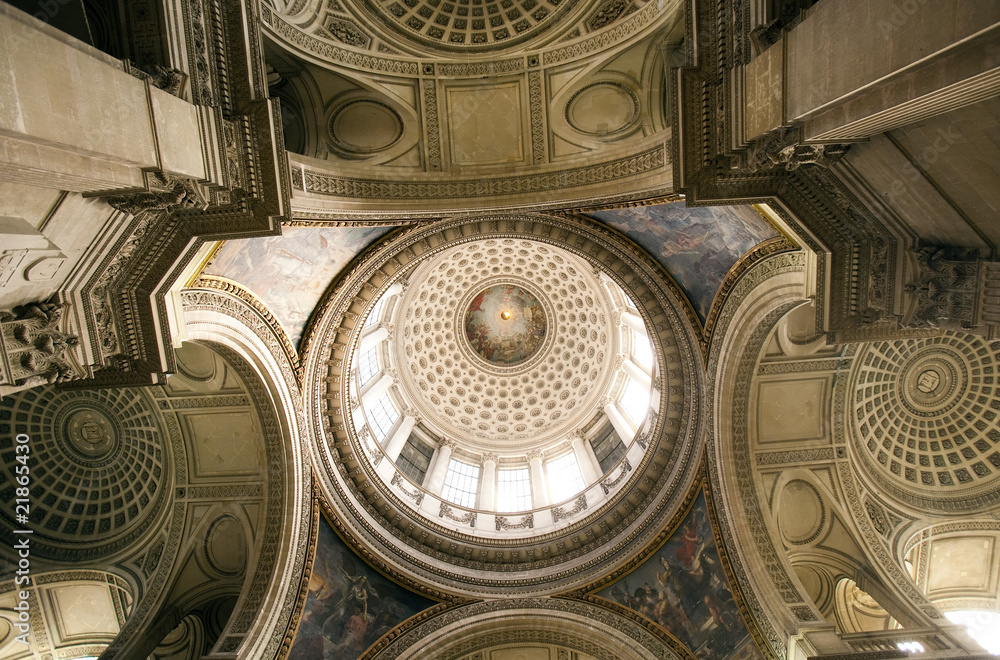 Inside the Pantheon, Paris