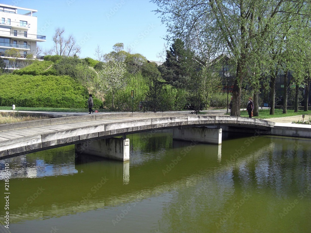 Bassin parc de Bercy