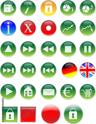 web 2.0 buttons glasoptik
