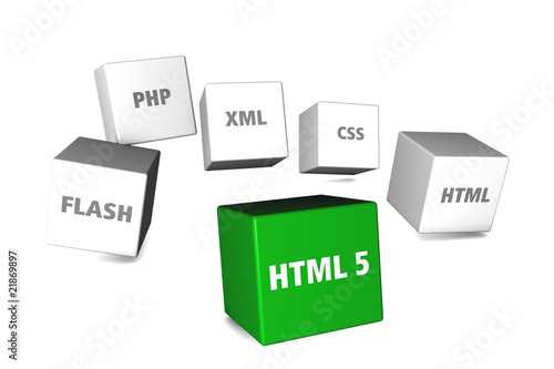 Webdesign Würfel, gewürfelt