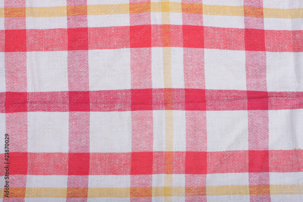 Red and white tablecloth pattern Red and white tablecloth pattern