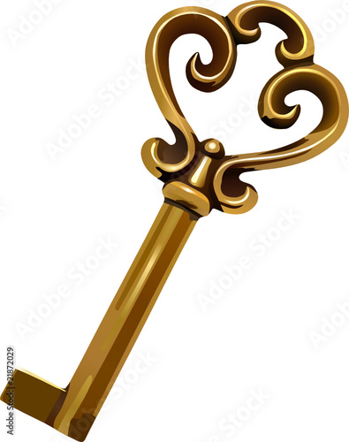 old key illustration