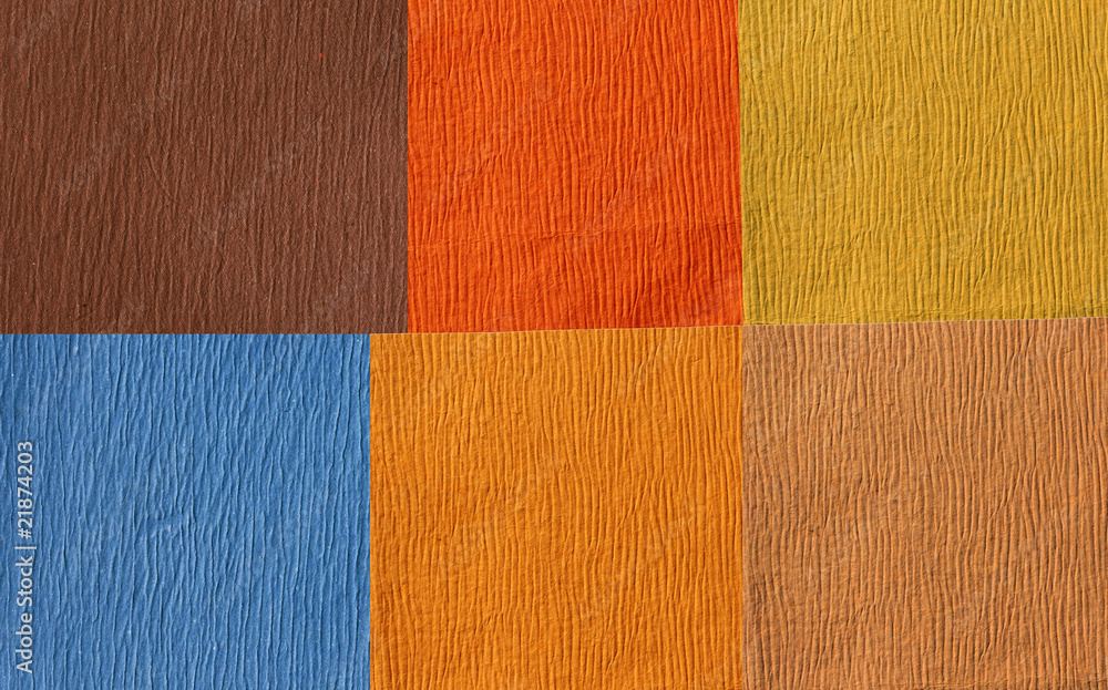 Handmade color papers Handmade color papers