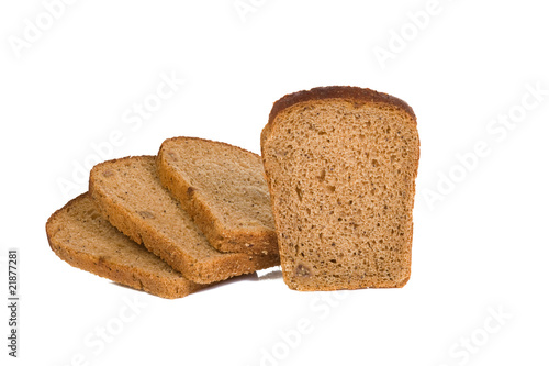 rye slices of bread