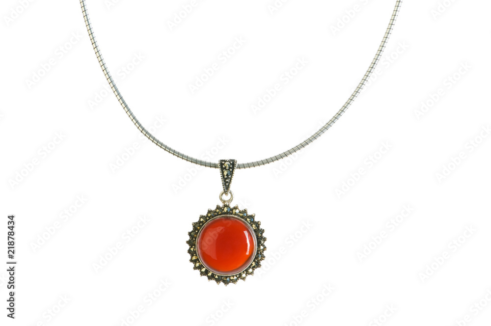 Pendant isolated on the white background Pendant isolated on the white background