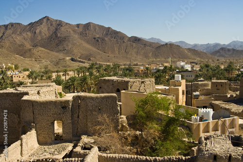 Stadt Bahla im Oman, City Bahla in Oman