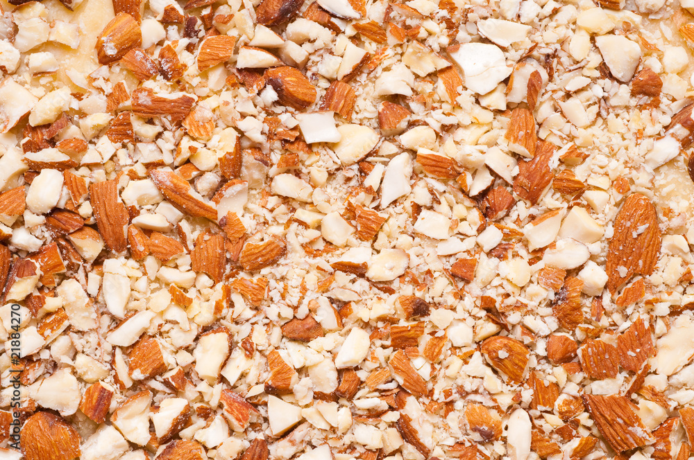 Almond as background Almond as background
