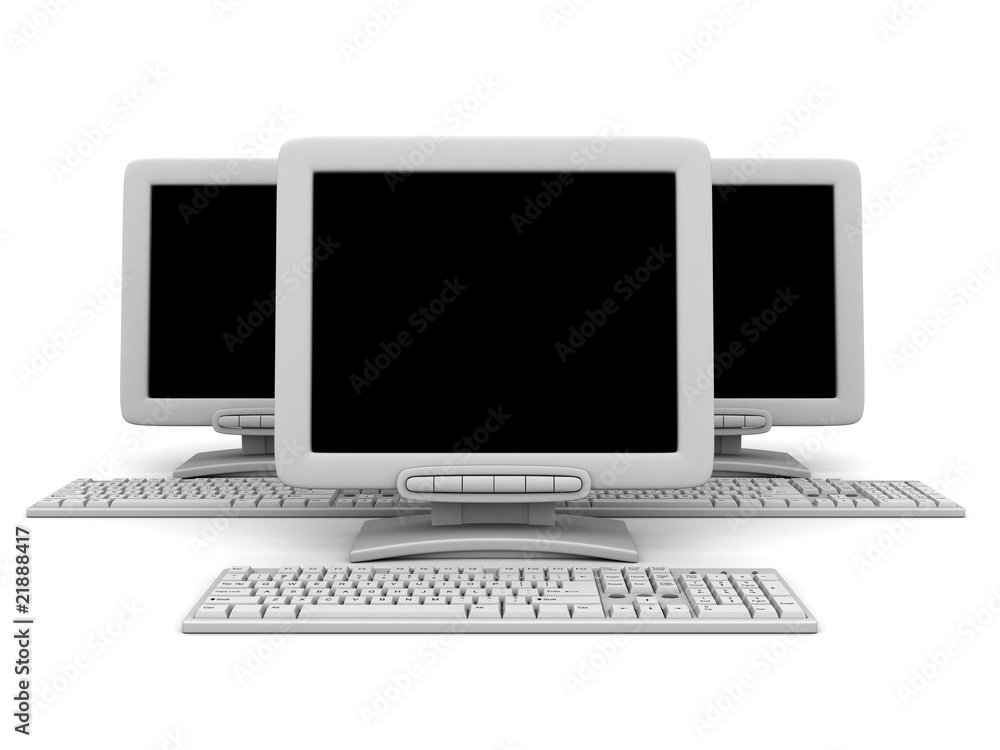 Network computer (three) Network computer (three)