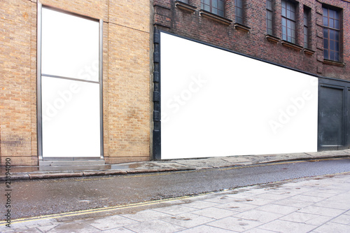 Advertising poster site in london photo