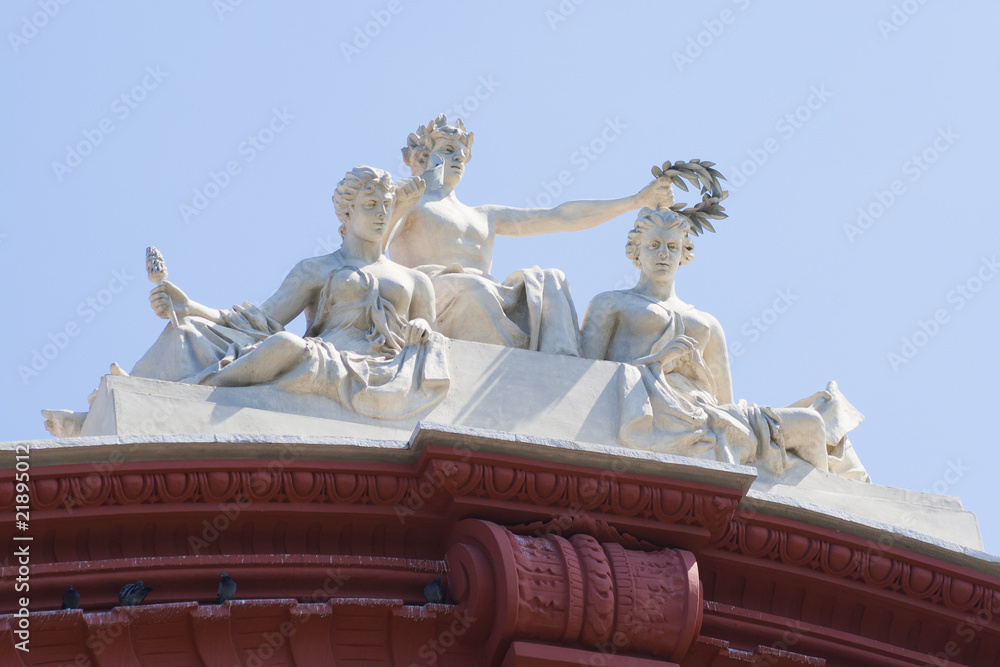 Obraz premium Bari, Teatro Petruzzellis. Particolare