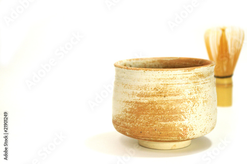 茶碗と茶筅