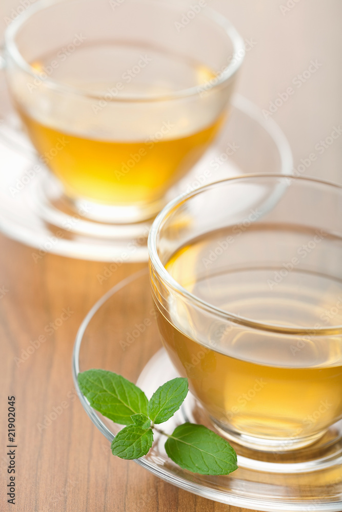 green tea with mint green tea with mint