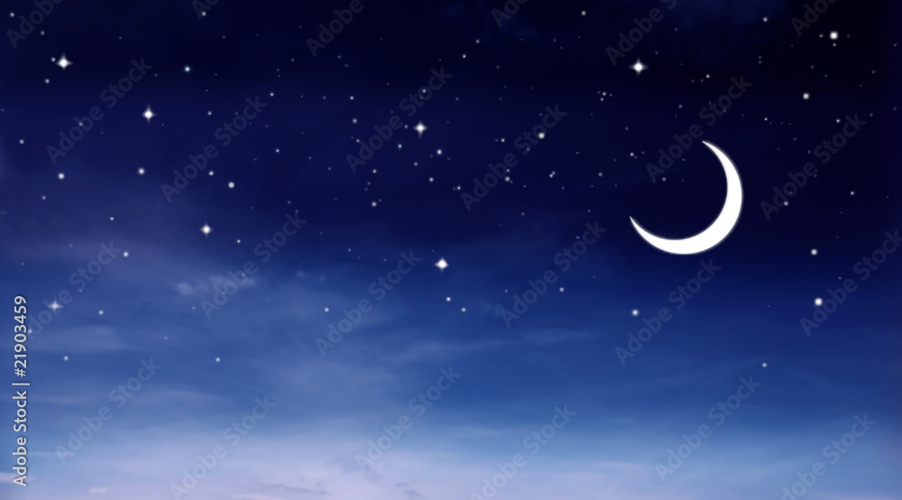 Obraz premium Night sky