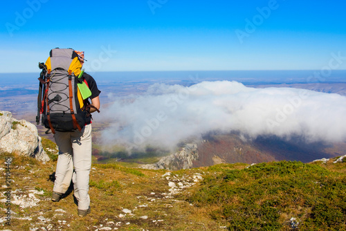 Hiking in the Crimea mountains