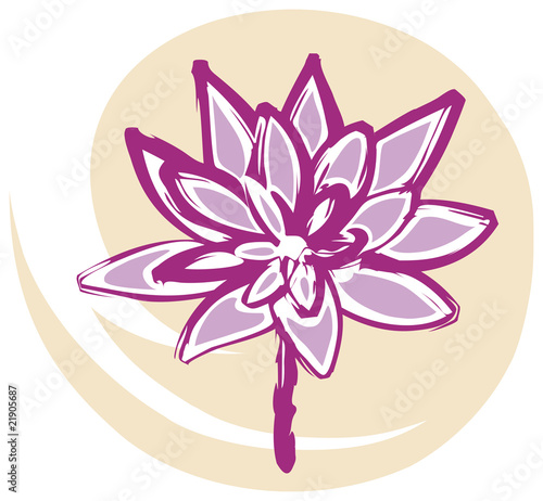 Fleur de Lotus en Rose
