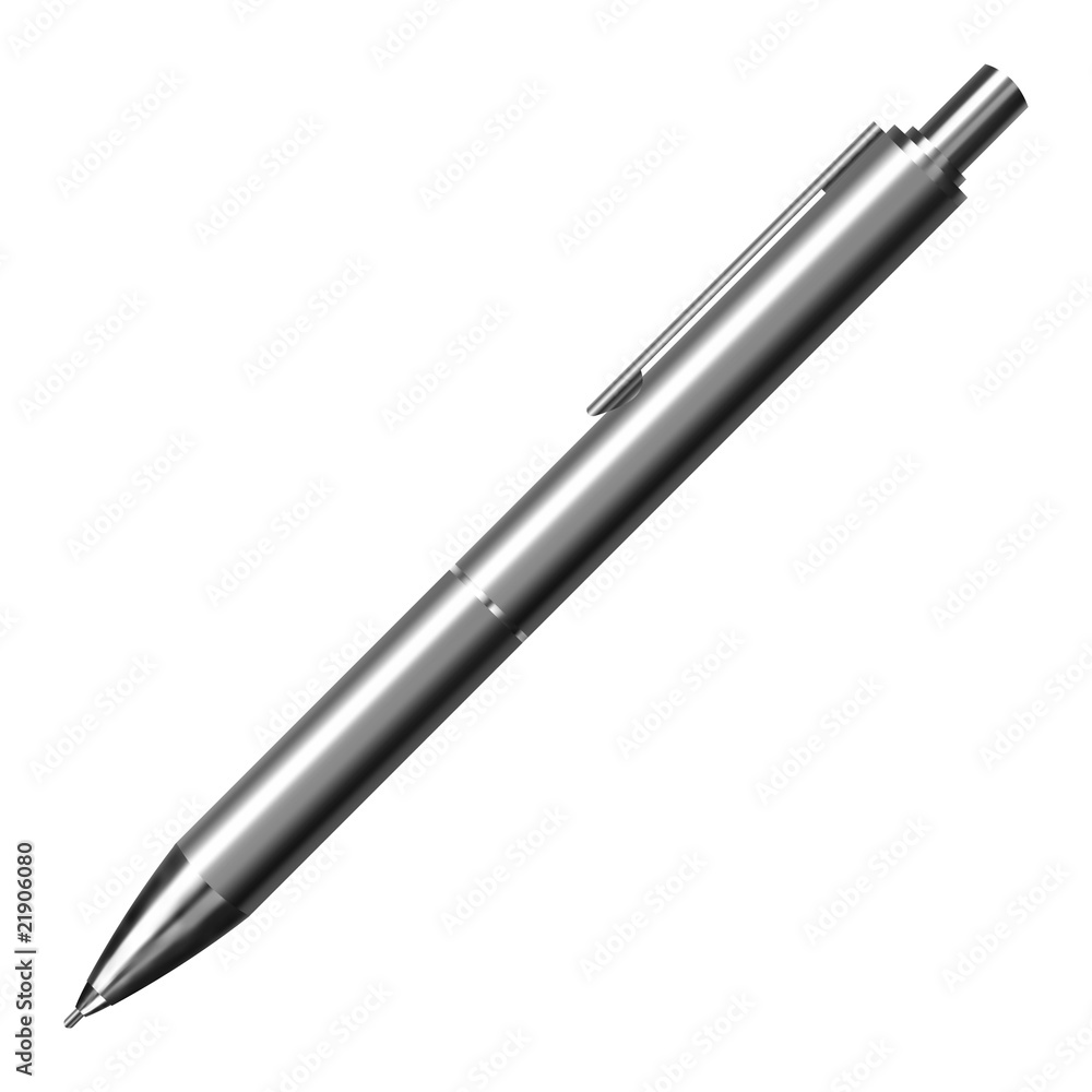 3D Silver Pen 3D Silver Pen