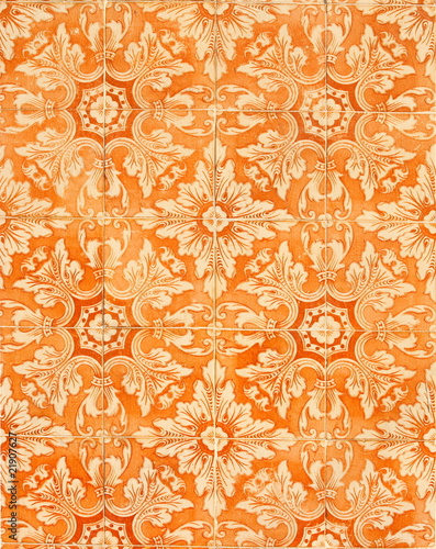 Vintage tiles from Lisbon, Portugal.