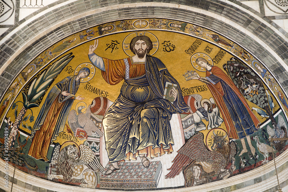 Jesus Christ - Pantokrator from Florence church