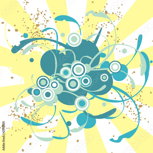 fully editable abstract grunge background vector illustration