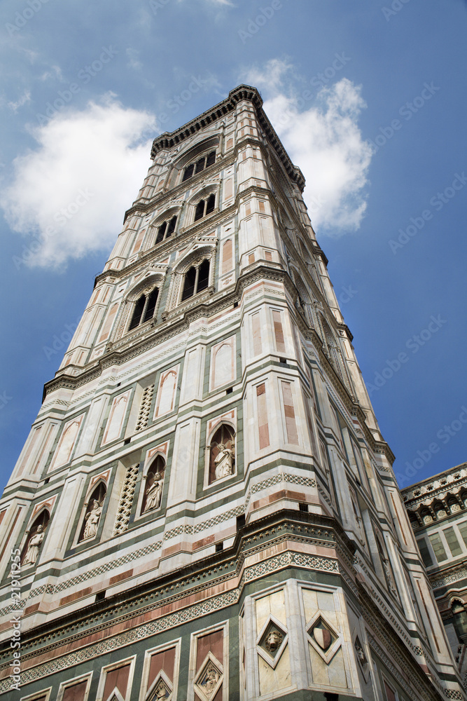 Florence - tower of cathedral of Santa Maria del Fiore